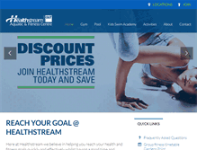 Tablet Screenshot of healthstreamqut.com.au
